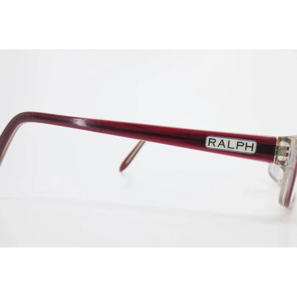 Ralph Lauren RA7040 1081 Burgundy Red Rectangular Eyeglasses Frames 51-16-135